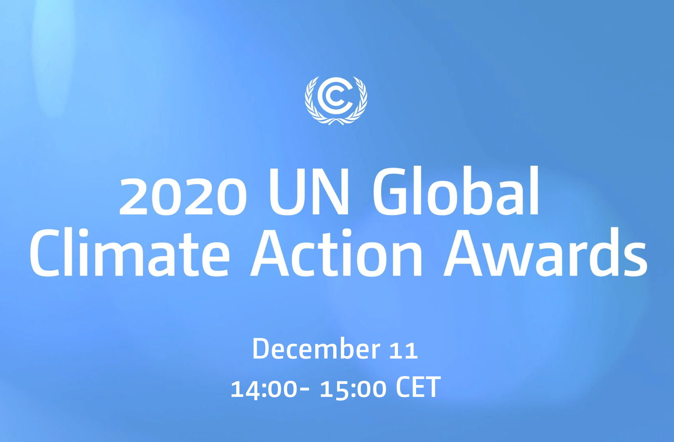 Global Climate Action Awards project artwork